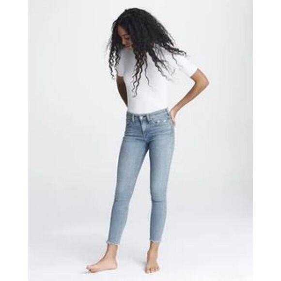 Rag & Bone CATE MID-RISE ANKLE SKINNY Jeans Sz 26 $225 MSRP - Picture 1 of 7